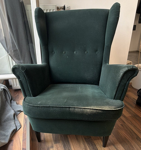 Ikea ohrensessel samt grün - ikea,