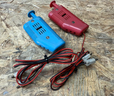 2 Stück Controller CARRERA analog Universal 132 Serie Vintage rot+blau