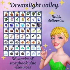Dreamlight Valley Resources 💕 Storybook Vale Crafting Pack