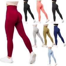 Bellivalini Damen Push Up Leggings Gym High Waist Fitness Shape Hose Sport 