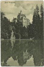 AK  Burg Kriebstein im Zschopautal  um  1920