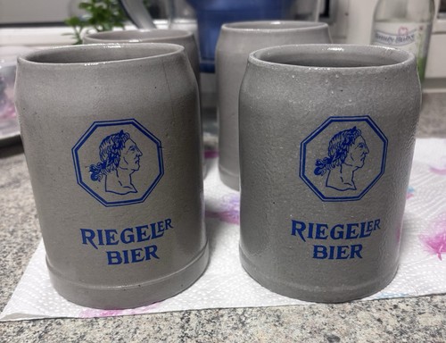Riegeler bier steinkrüge - riegeler,