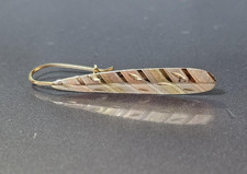 1 Einzel - 14K Gold 2-Tone