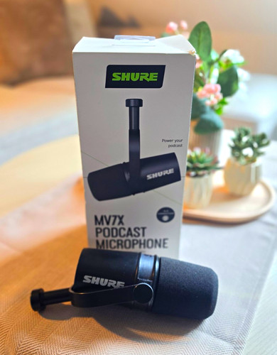 Shure mv7x dynamisches - shure, podcast