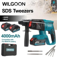 2500W 4-IN-1 Akku Bohrhammer