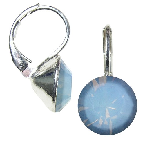 8mm ohrringe mit swarovski - 8mm,