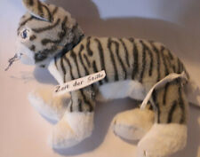 IKEA Katze Kater KLAPPAR weiß & grau Stoffkatze Stofftier Plüschtier *