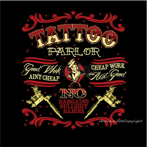 Shirt tattoo oldschool - *, t-shirt