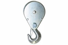 Umlenkrolle, Seilrolle, Klappkloben, 999kg, verzinkt, W0710