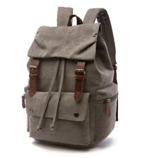 Canvas Rucksack für Herren und Damen, Großer Laptoprucksack