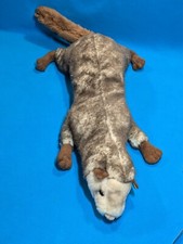 IKEA BRATTBY Frettchen Wiesel Iltis  Stofftier Kuscheltier braun grau