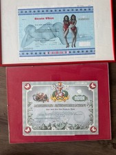 Beate Uhse Aktie 1 Euro inkl. Kupons und Achterbahn AG (Werner) inkl. Kupons