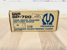 Oldtimer Pioneer BP-720 Auto Graphik-Equalizer NEU/OVP 80 er !