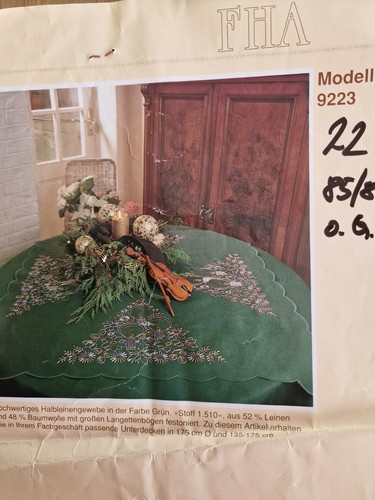 Weihnachts mitteldecke grün - weihnachts-mitteldecke,