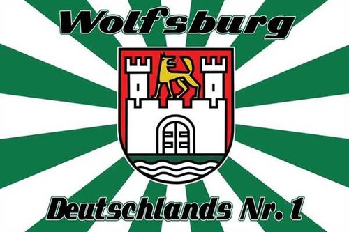 Fahne wolfsburg deutschlands - fahne,