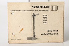 Märklin Primex H0  Anleitung für  Signale  7039 - 7042  (317587) #5908#