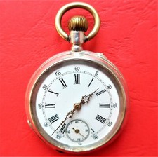 HERREN TASCHENUHR, Silber -