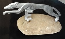 Fahrrad Emblem Schutzblechreiter EXPRESS Windhund als Briefbeschwerer