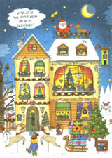 Weihnachten*Rate&Such*Postkart