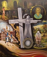 Gemälde "... ," 50x60 cm