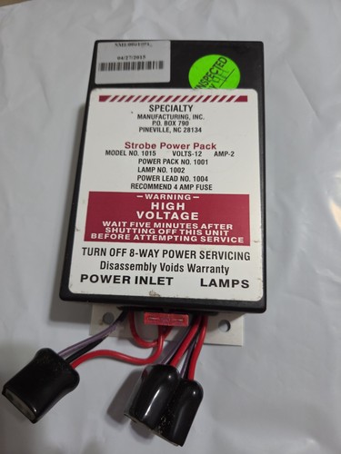 Specialty manufacturing strobe - specialty,