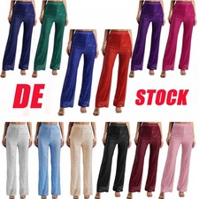 DE Damen Pailletten Hose