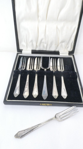 Sechs kuchengabeln set - 6,