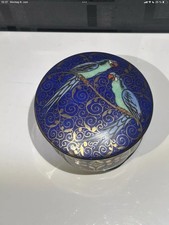 Porzellan Dose, Art Déco