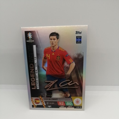 Xabi alonso topps match - alonso,