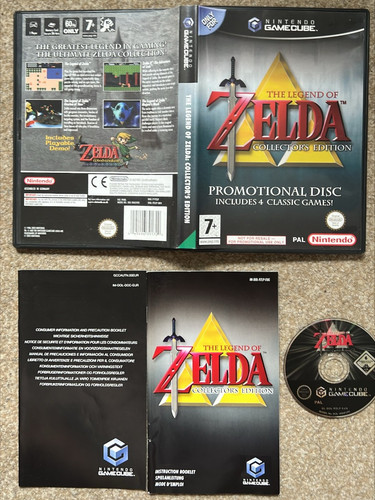 Zelda collector edition - zelda, collector's