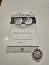 MDM  Silbermünze Spiegelglanz " GEMÄSSIGTE KLIMAZONE- EICHE"