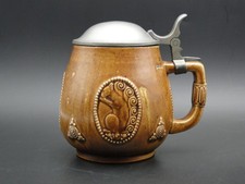 Bierkrug Keramik Merkelbach & Wick Grenzhausen Dekor wohl Paul Wynand um 1915