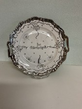 Alter Porzellanteller Zur Silberhochzeit Vintage Teller Guter Zustand Sammler 