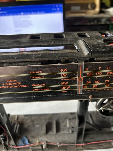 Kofferradio vorderteil - kofferradio,