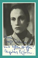 INGEBORG EGHOLM | Schauspielerin | Original-Autogramm auf Autogrammkarte