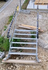 Bautreppe Metall verstellbar 150cm hoch
