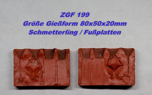 Zinngießform schmetterling - zinngießform,