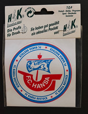 Hansa rostock aufkleber - fc,