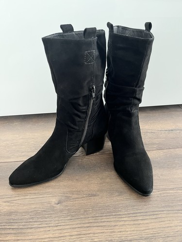 Stiefeletten schwarz carolina - stiefeletten,