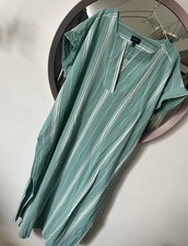 Gant Tunikakleid Türkis Weiß gestreift Größe S/M 36/38