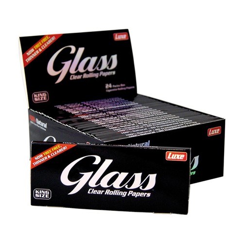 Glass clear king size - clear,
