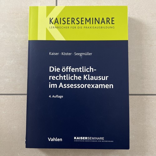 Kaiser köster seegmüller - kaiser/, köster/seegmüller