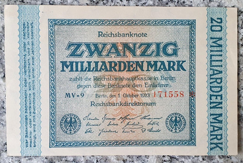 Deutsches reich reichsbanknote - deutsches,