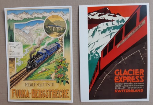 Ansichtskarten eisenbahn - 2,