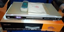 DVD Player ELTA 8883 MP4 Silber mit Fernbedienung gebraucht OVP