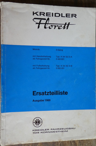 Original kreidler 1969 - original,