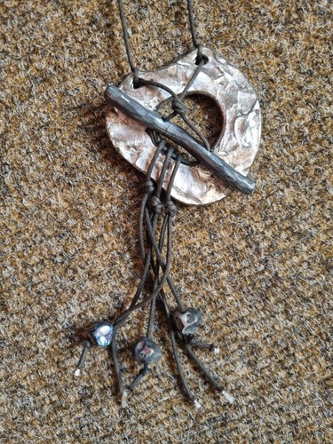 Kette mit großen anhänger - kette,