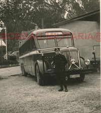 H357 Foto München Mercedes BUS Omnibus der deutschen Reichspost POST RP-14855