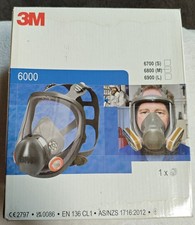 3M Wiederverwendbare Vollmaske - Größe M (6800M)