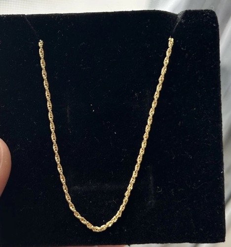 18k echt gold - echt, gedrehtes